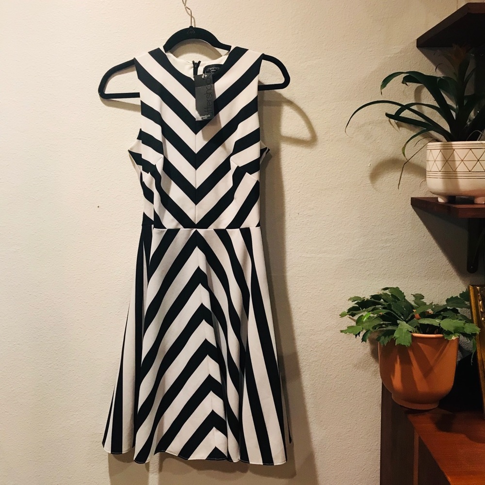 NWT Aftershock London Striped Dress